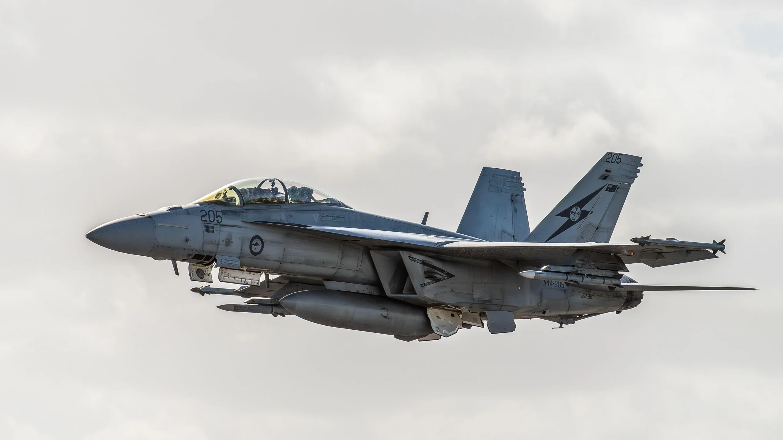 Foto van F-18E Hornet